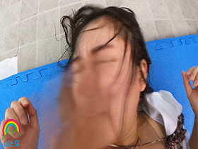 競泳水着Ｊ系鬼畜集団水責めレ×プ 佐藤しお　サンプル画像10